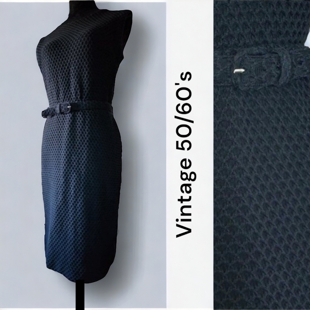Vtg KORET OF CALIFORNIA 50/60's Sleeveless Dress 16
